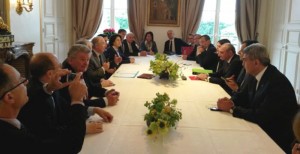 Le président du Karabakh a rencontré des sénateurs français à Paris