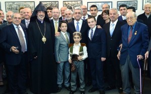 Armenian President visits Watertown, Boston