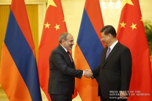 Encuentro de Pashinyan y Xi Jinping en China