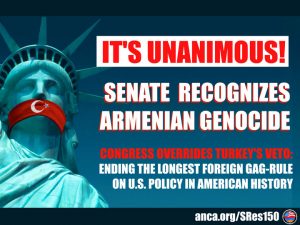 (Español) El Senado de Estados Unidos reconoce por unanimidad el Genocidio Armenio